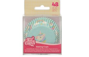 Cupcake Cups Unicorn pk/48 FunCakes