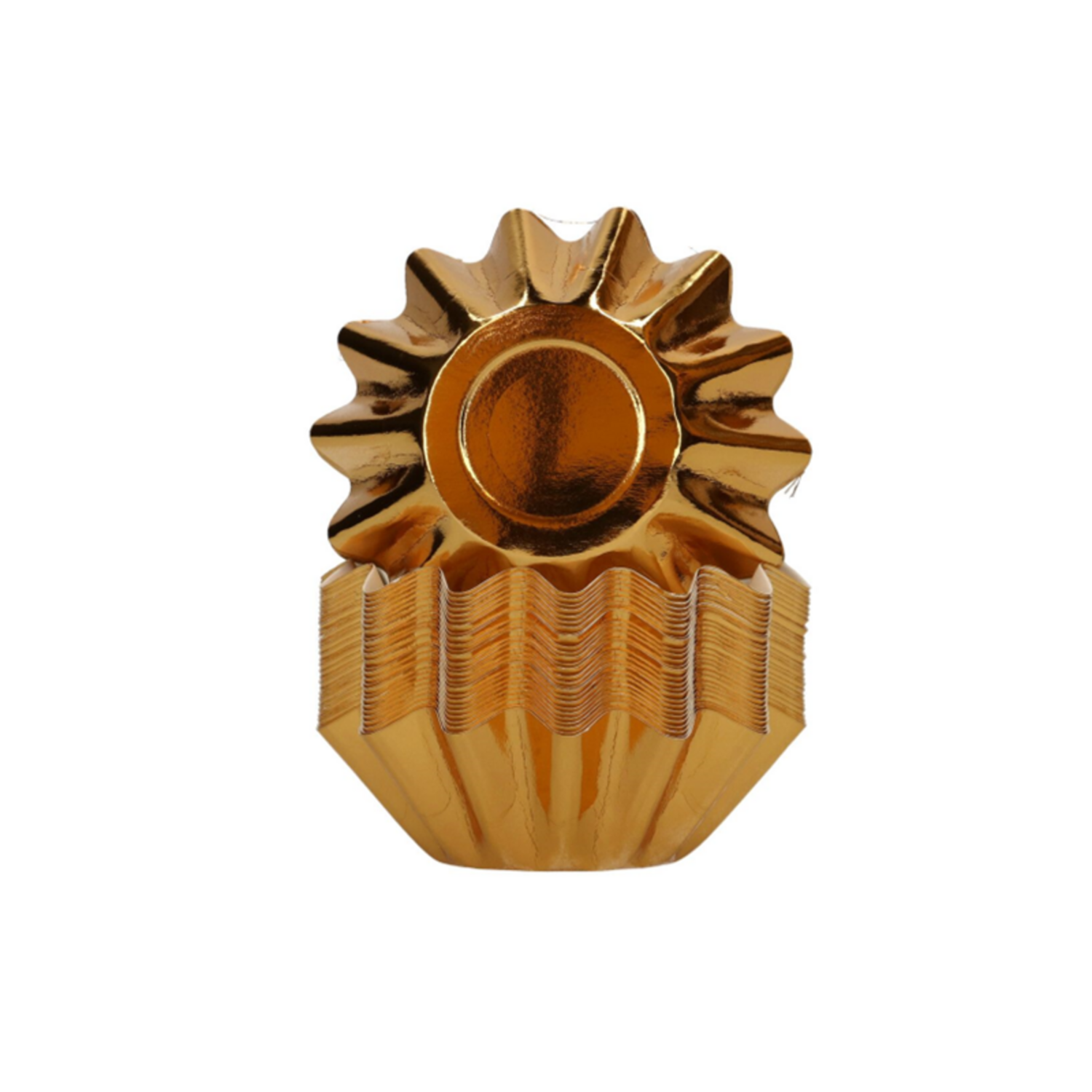 FunCakes Bloom Cupcake Cups - Metallic Goud pk/48