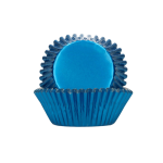 FunCakes Folie Cupcake Cups - Metallic Blauw pk/48