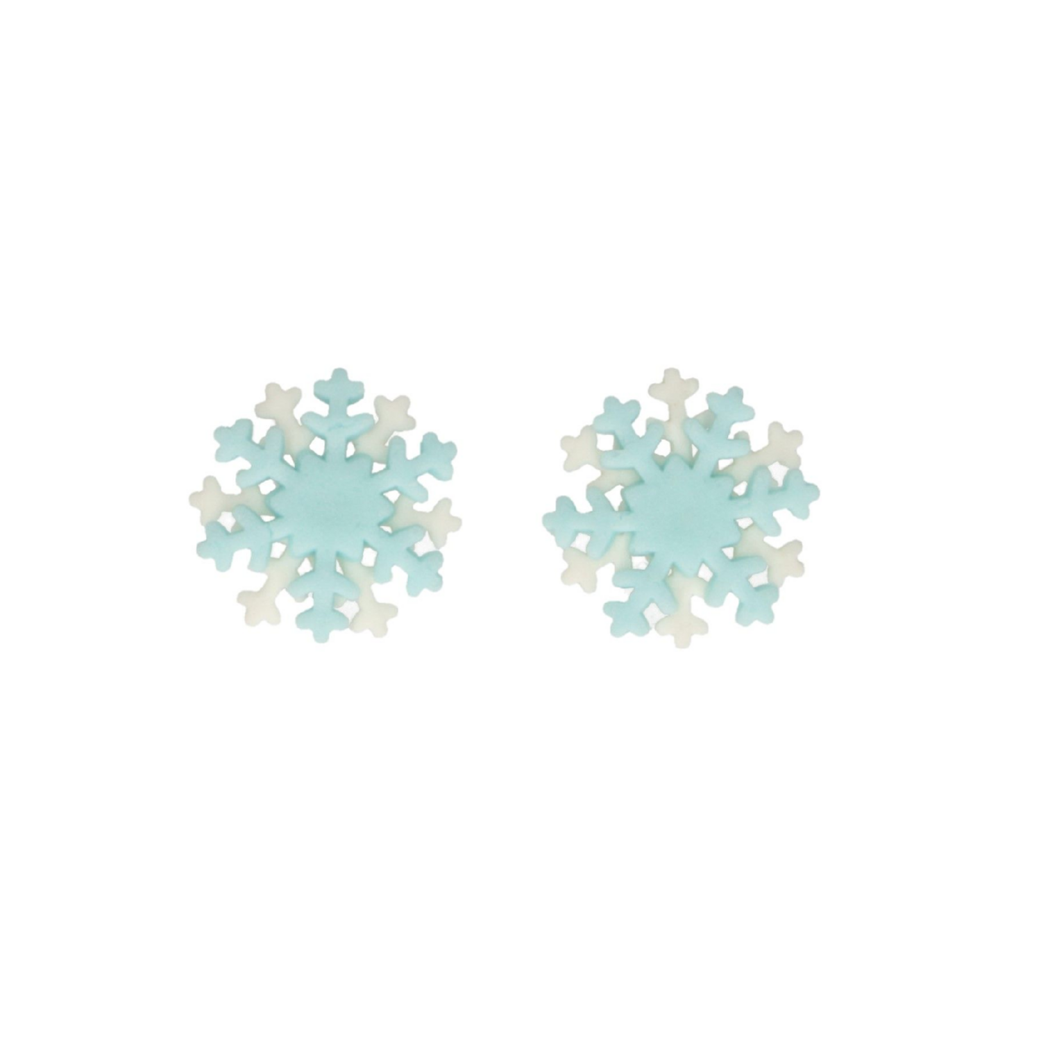 FunCakes Fondant Decoratie Sneeuwvlokken Set/12