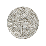 FunCakes Metallic Sugar Rods XL Zilver 70g