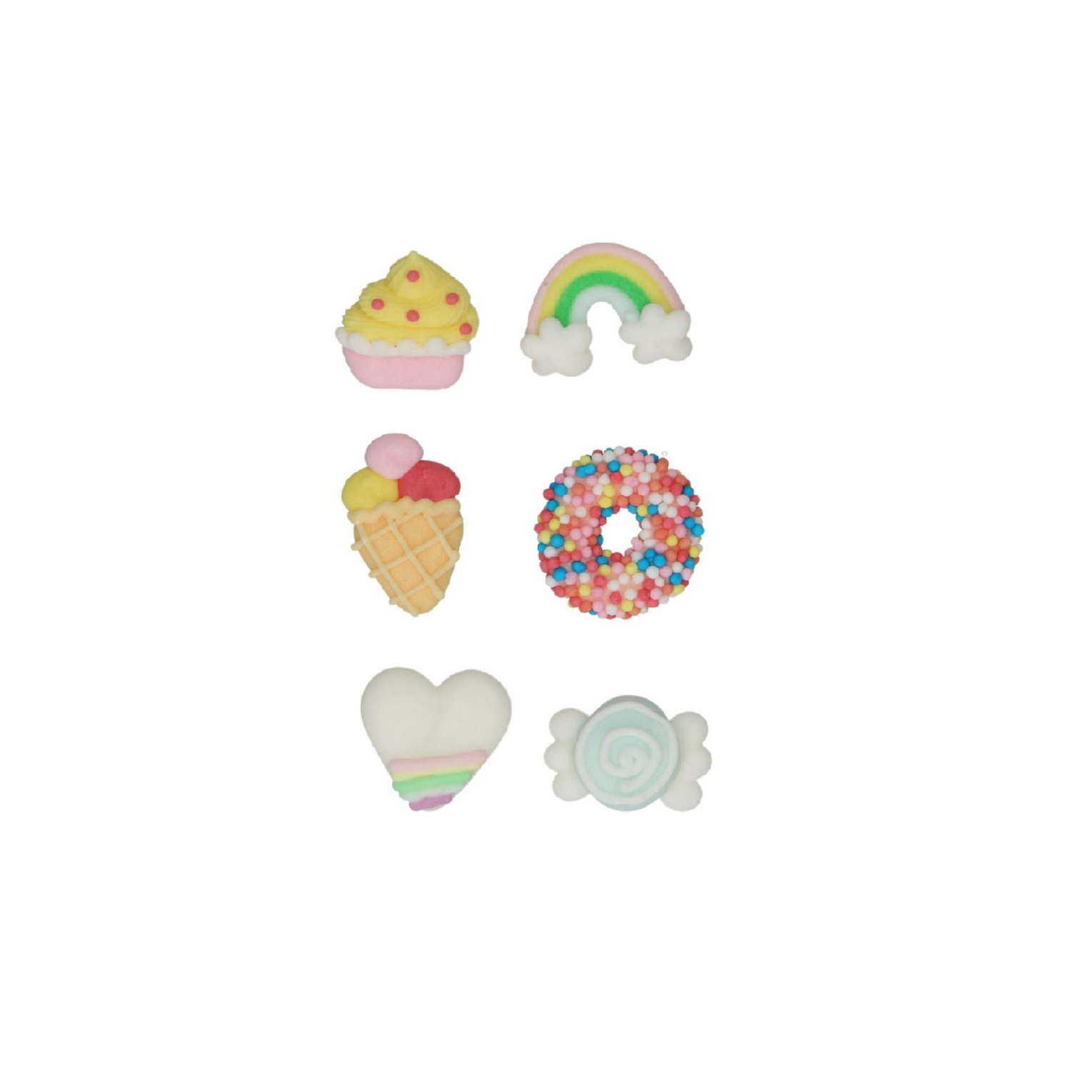 FunCakes Suikerdecoraties Sweet Celebrations Set/8