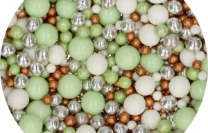 FunCakes Soft Pearls Mix Botanical Bliss 80g