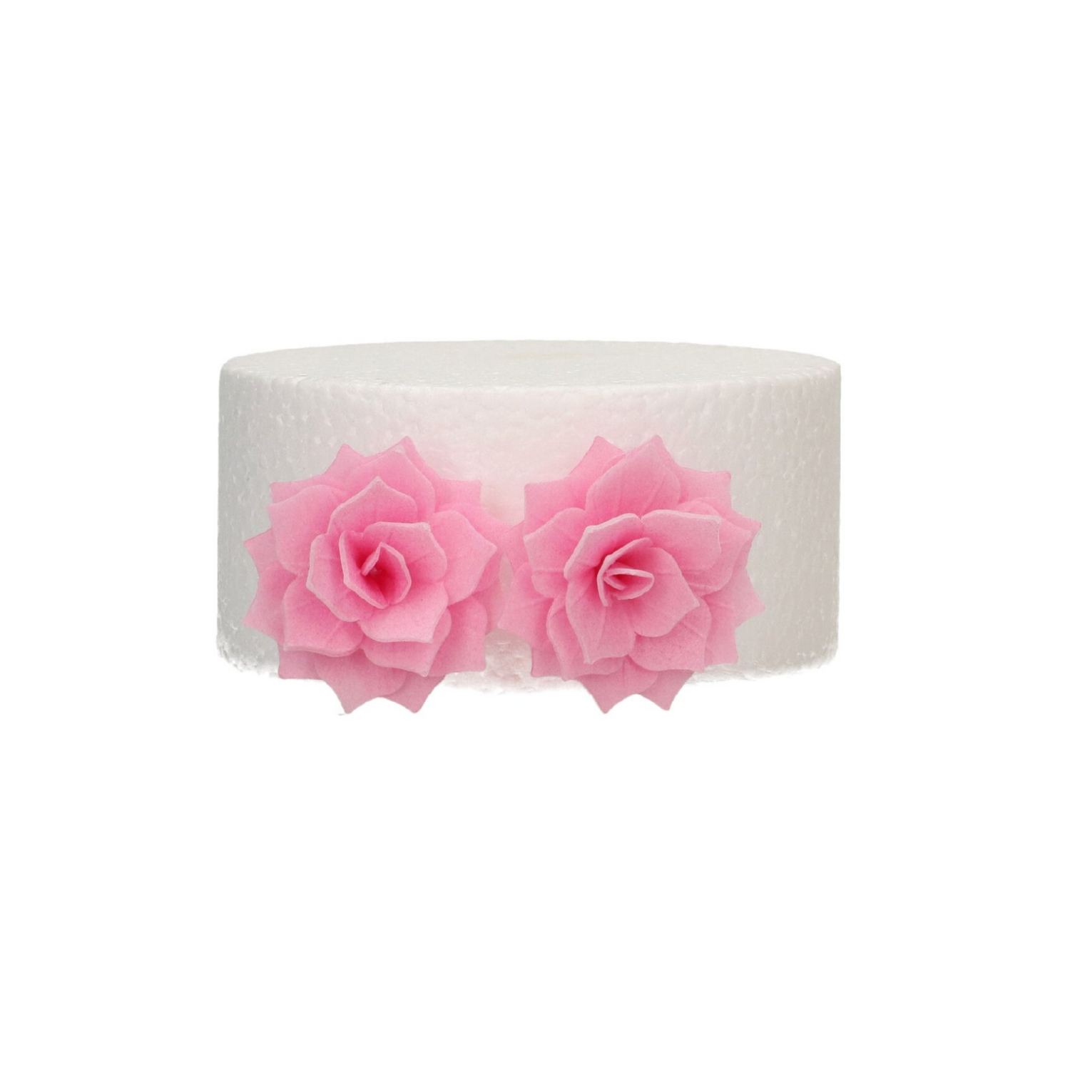 FunCakes Eetbare Papieren Bloemen Deluxe Rose Rosalia Roze Medium pk/15