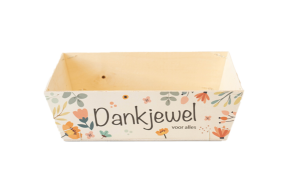 Houten Bakje Dankjewel