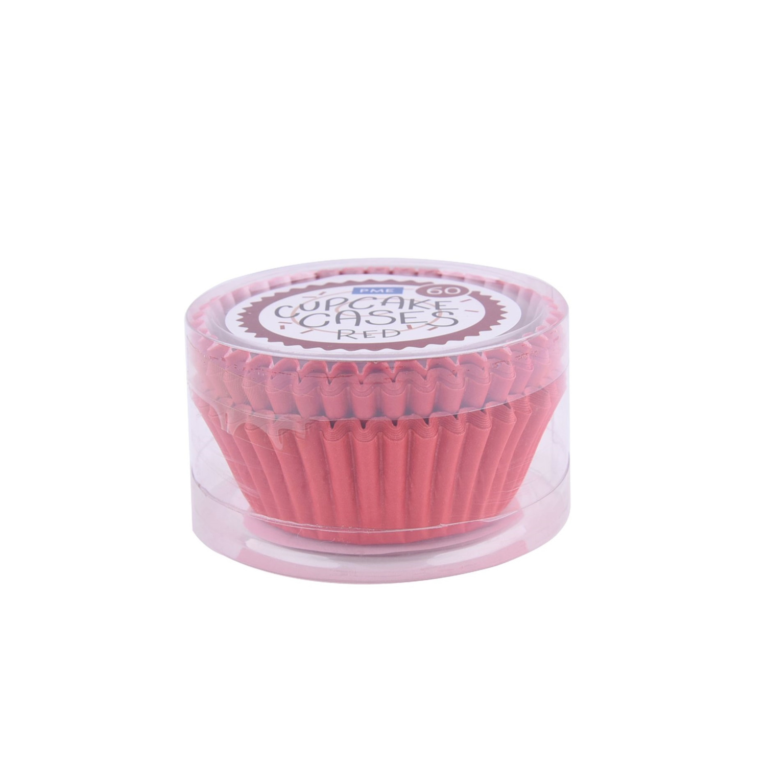 PME Cupcake Cups Red pk/60**
