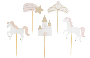 Cupcake toppers Princess 12 stuks