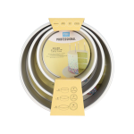 Taartpan PME SET/3 5cm hoog (15/20/25cm)