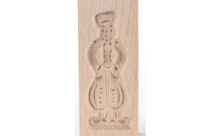 Speculaasplank Mini pop man 8.5x3.5 cm