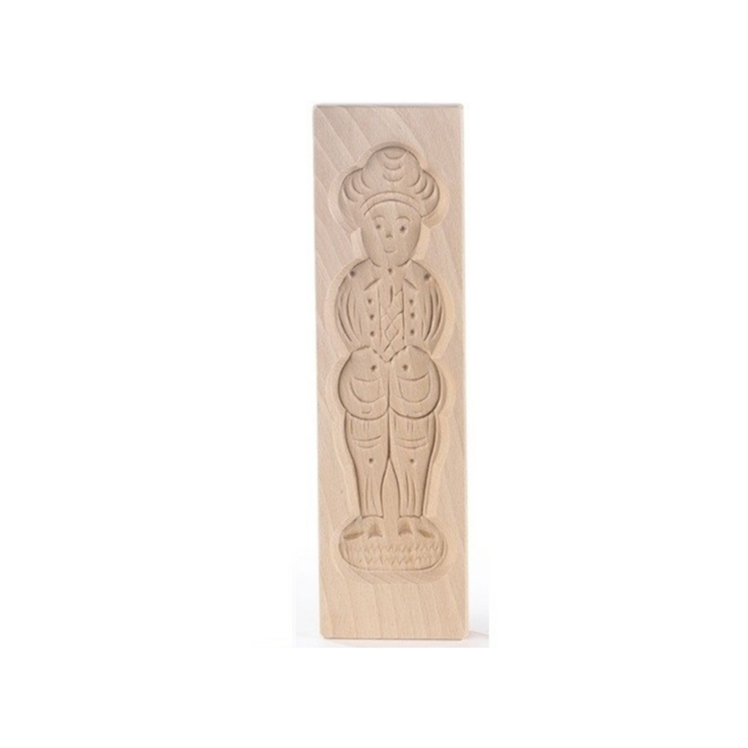 Speculaasplank Medium pop man 20.5x5.5 cm