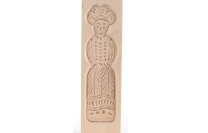 Speculaasplank Medium pop vrouw 20.5x5.5 cm