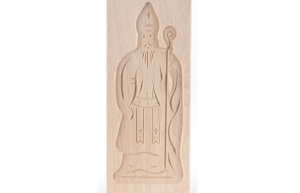 Speculaasplank Sinterklaas 25x10cm