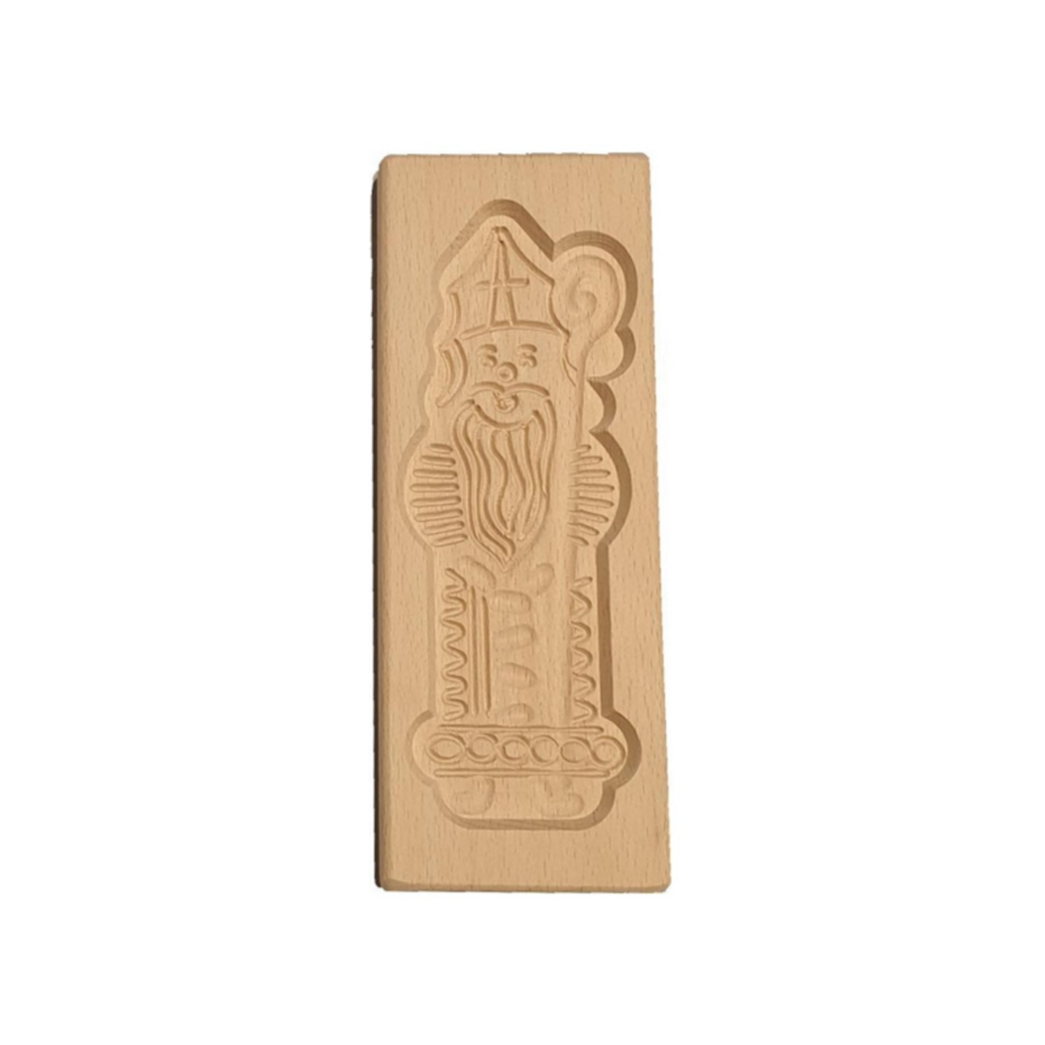 Speculaasplank Sint 19x8cm