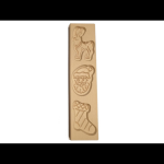 Speculaasplank Kerst (Rendier/Kerstman/Sok) (3x) 9x8cm