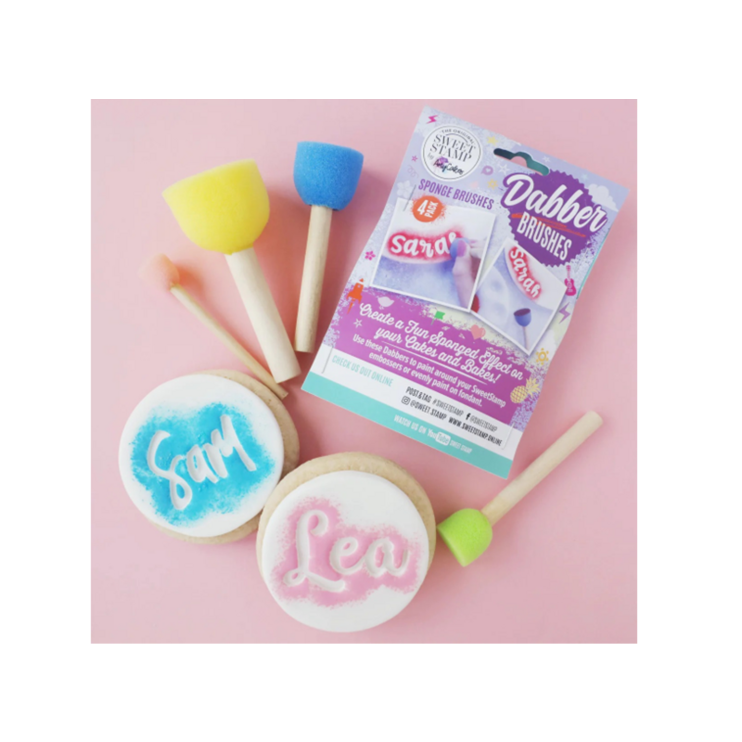 Sweet Stamp Dabber Brush Set/4