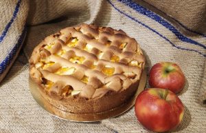 Bakpakket Abrikozen-appeltaart met amaretto