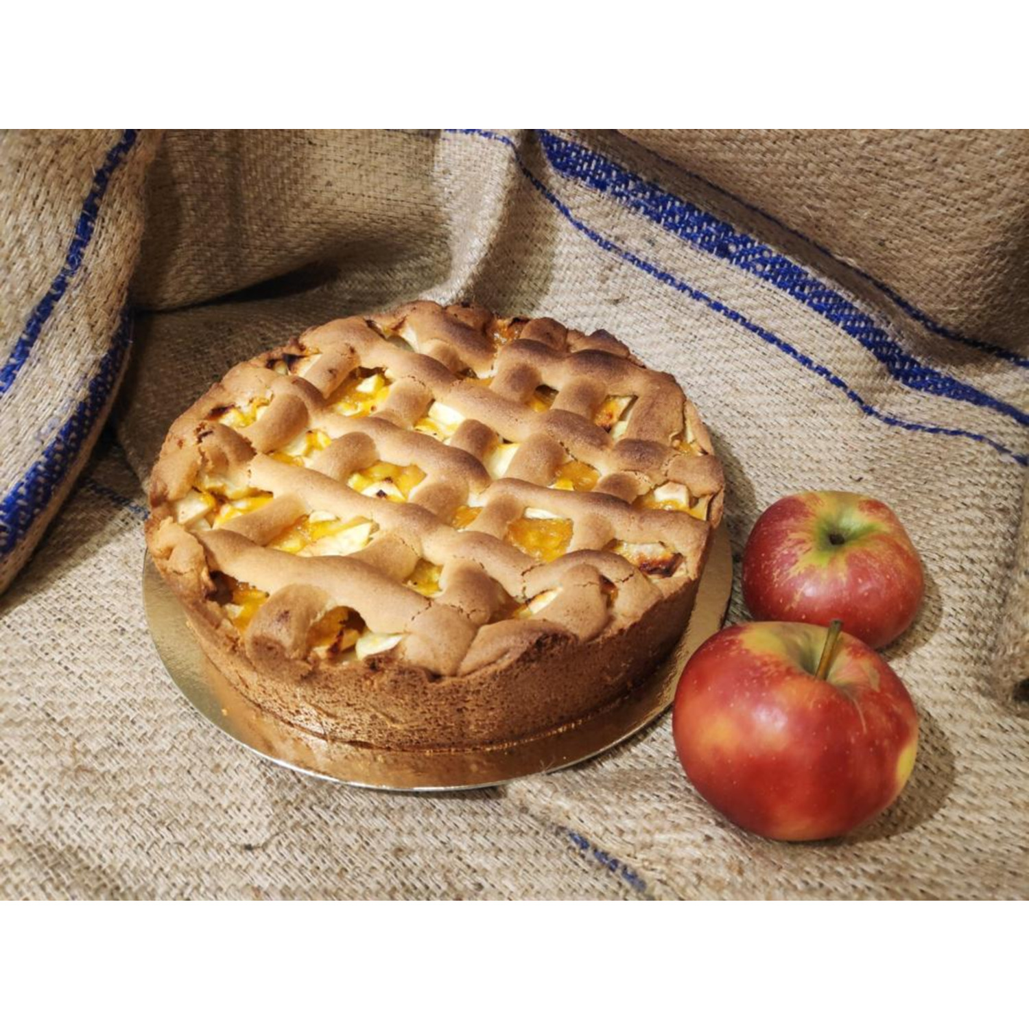 Bakpakket Abrikozen-appeltaart met amaretto