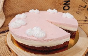 Bakpakket Aardbeien/choco-Kwarktaart - voor 2 taarten