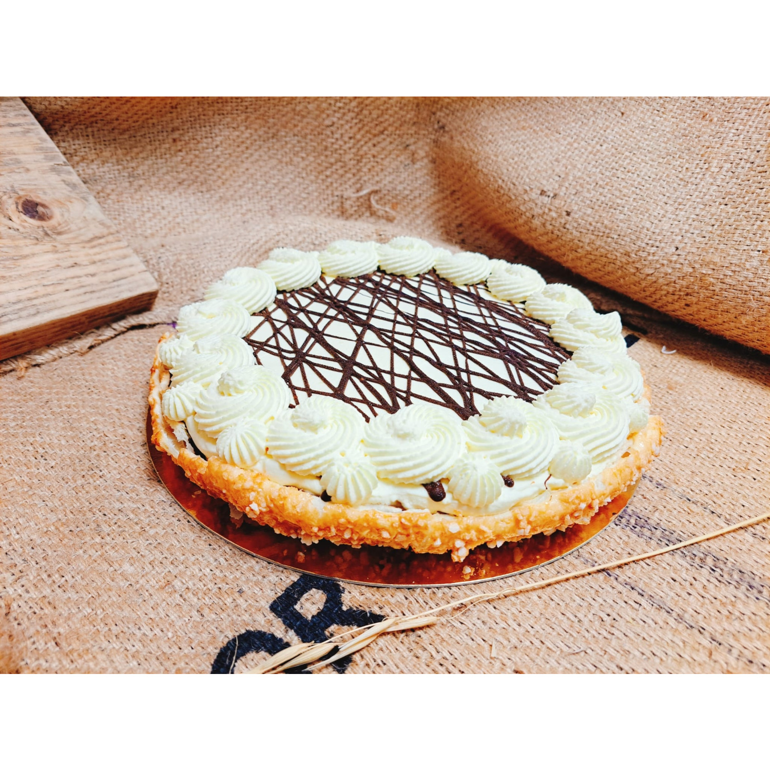 Bakpakket Bananenvlaai met bladerdeeg