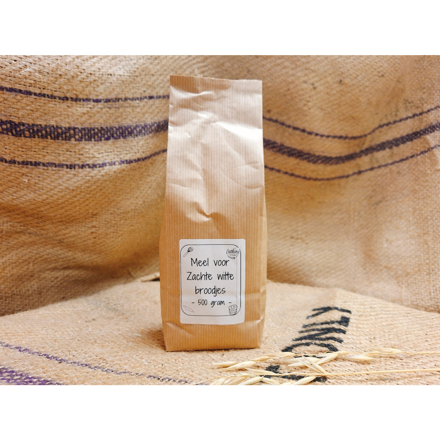 Meel voor zachte witte broodjes 500 gram