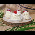 Bakpakket Witte Choco-Framboos Schuimgebakjes - voor 16 gebakjes
