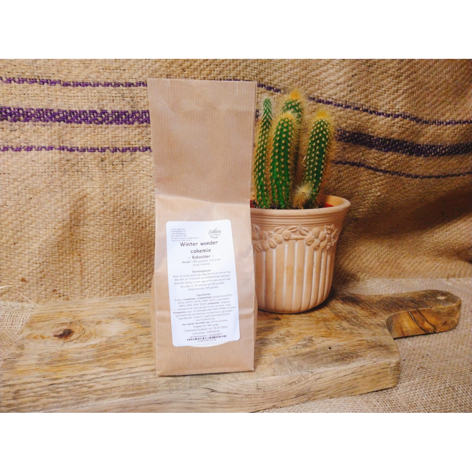 Winter Wonder cakemix 400 gram (CaH)
