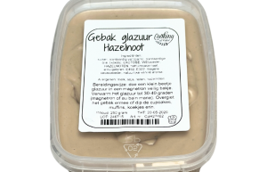 Gebak glazuur Hazelnoot 250 gram