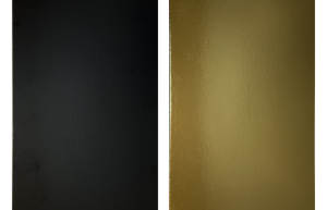 Cake Board Rechthoek Goud/Zwart - 40 x 30 x 3mm