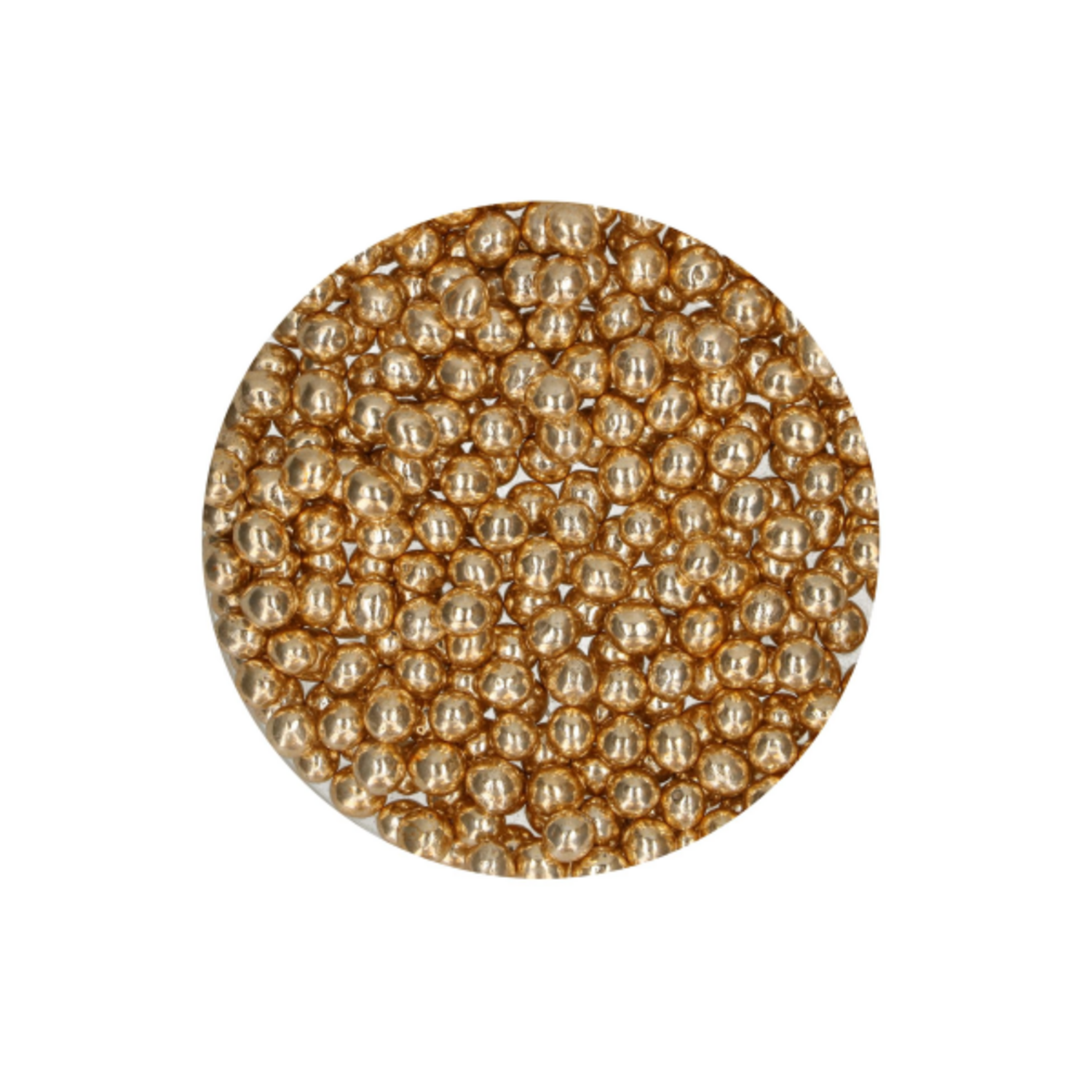 FunCakes Crispy Choco Pearls - Metallic Gold 60g