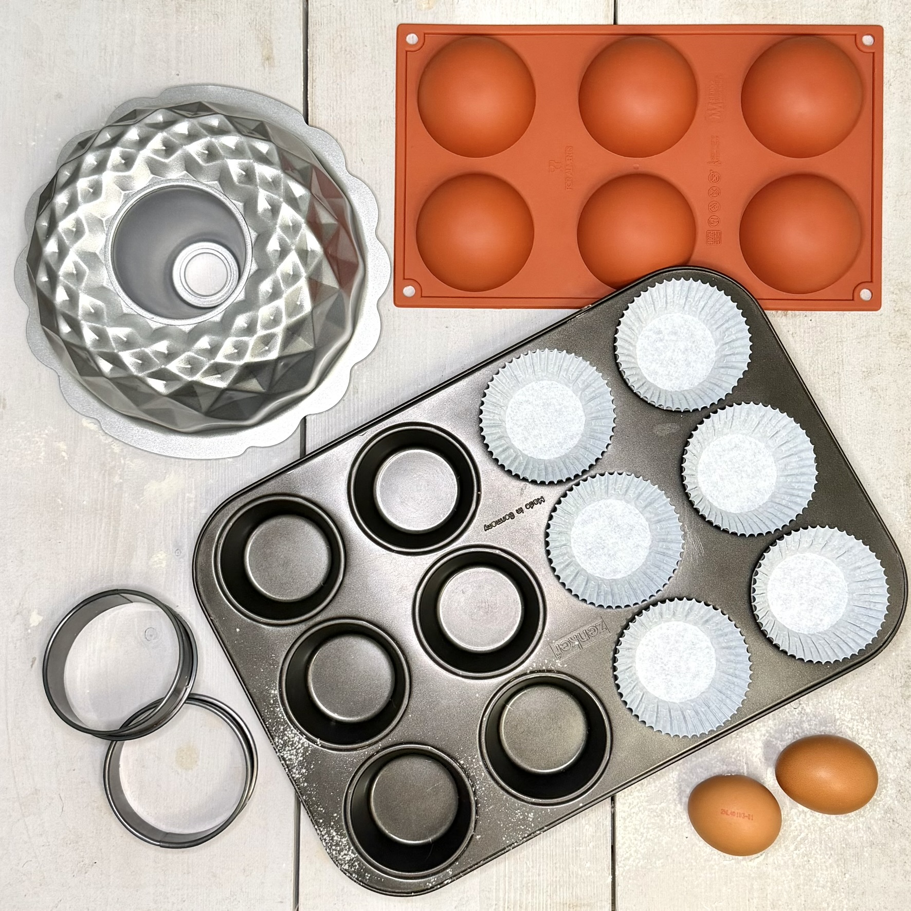 Woll Bakvorm Vierkant 28x28cm (PFAS-vrij)