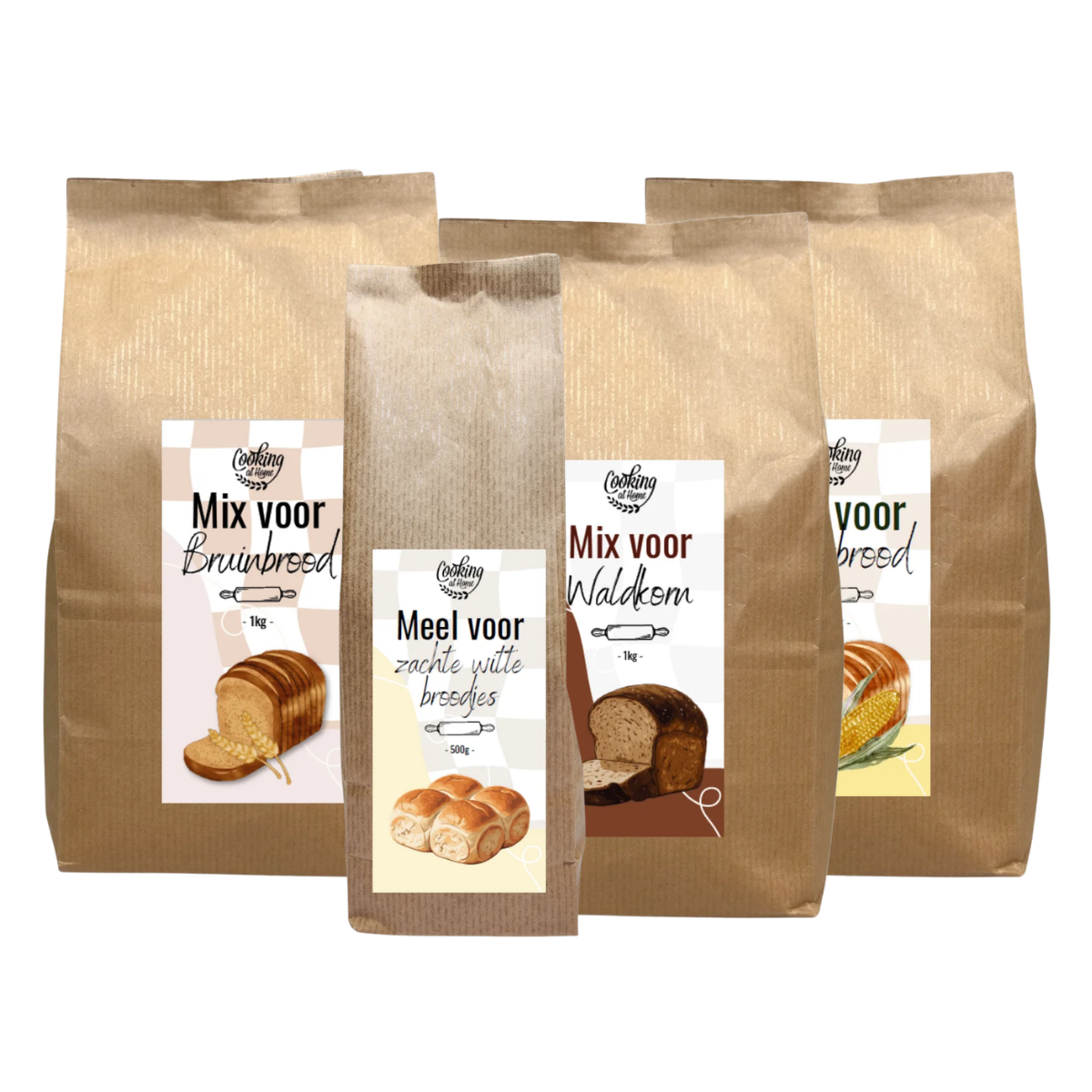 Broodmixen Waldkorn - 1kg