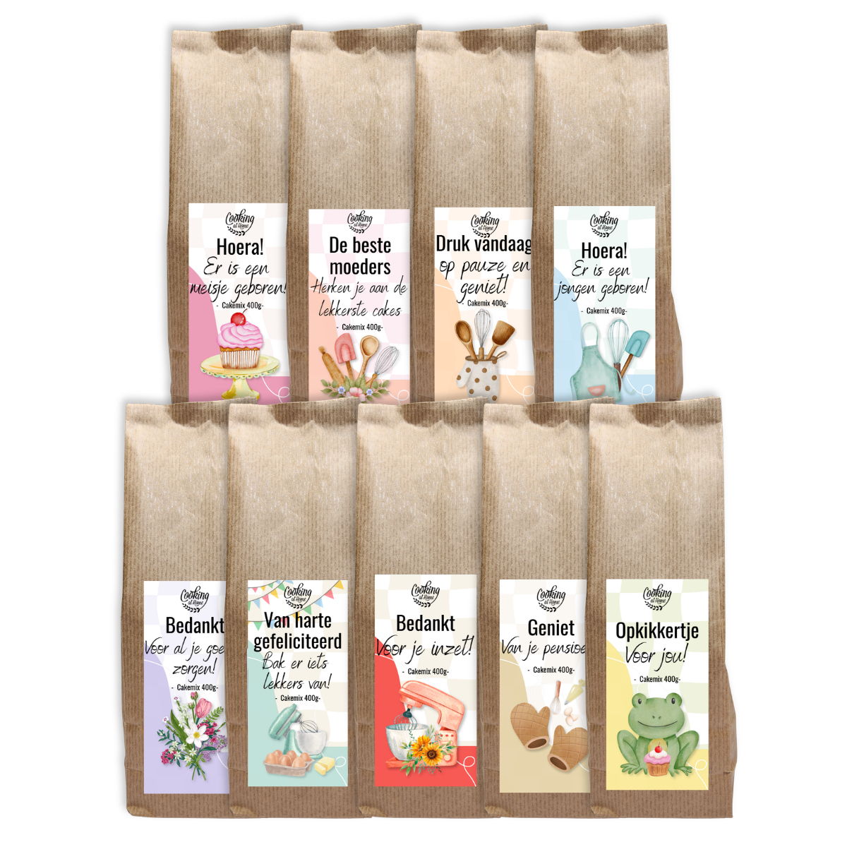 cakemix_met_tekst Cadeaucake 'Van harte gefeliciteerd met jullie trouwdag'