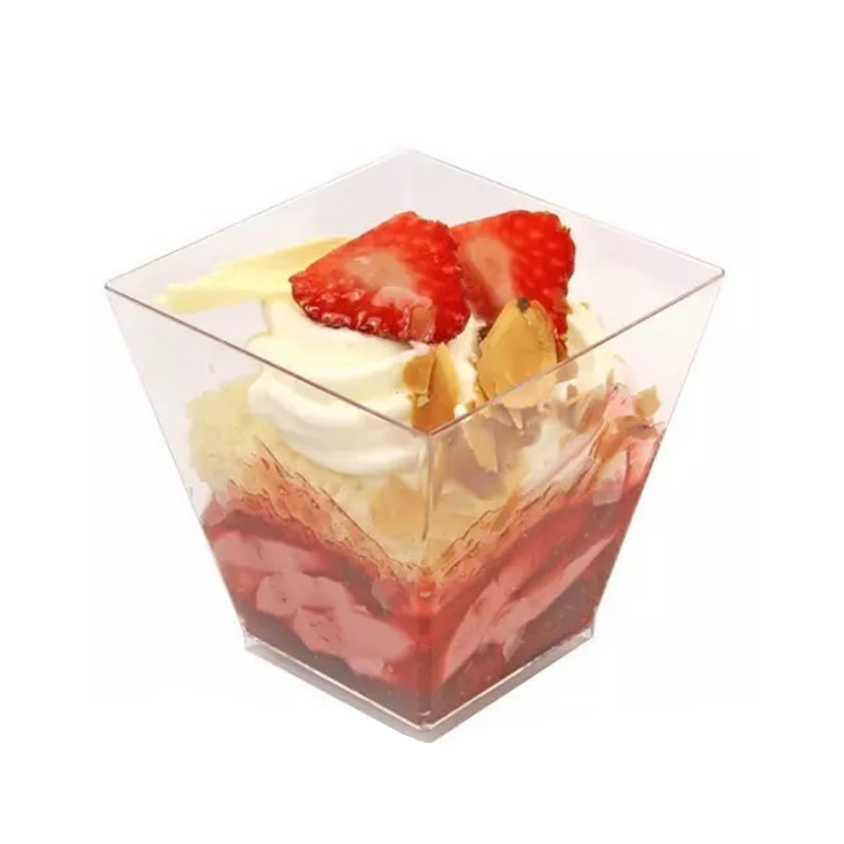 Lepelbakje met deksel Vierkant 210 ml